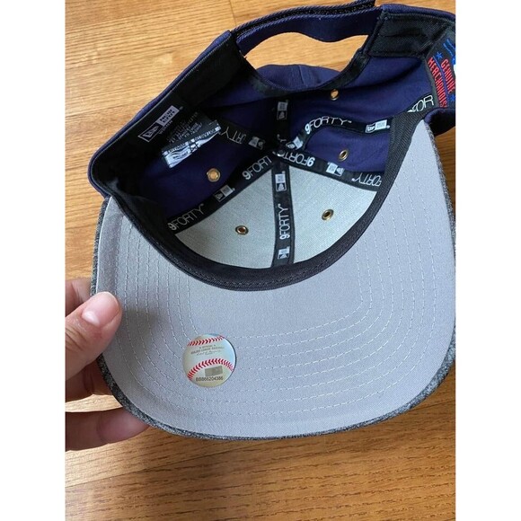 New Era  San Diego Padres Hat Twins Adult Womens Strapback Navy Baseball Cap MLB main image 6